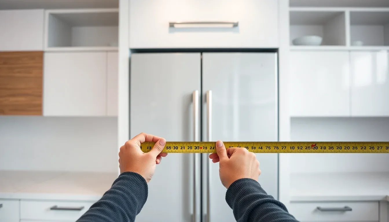 Comment mesurer lespace pour installer un frigo américain