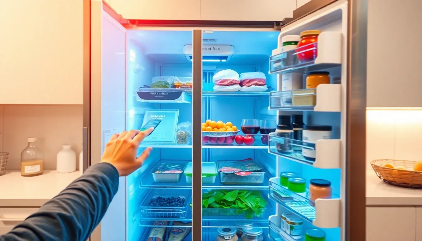 Comment un frigo connecté optimise la gestion de vos aliments